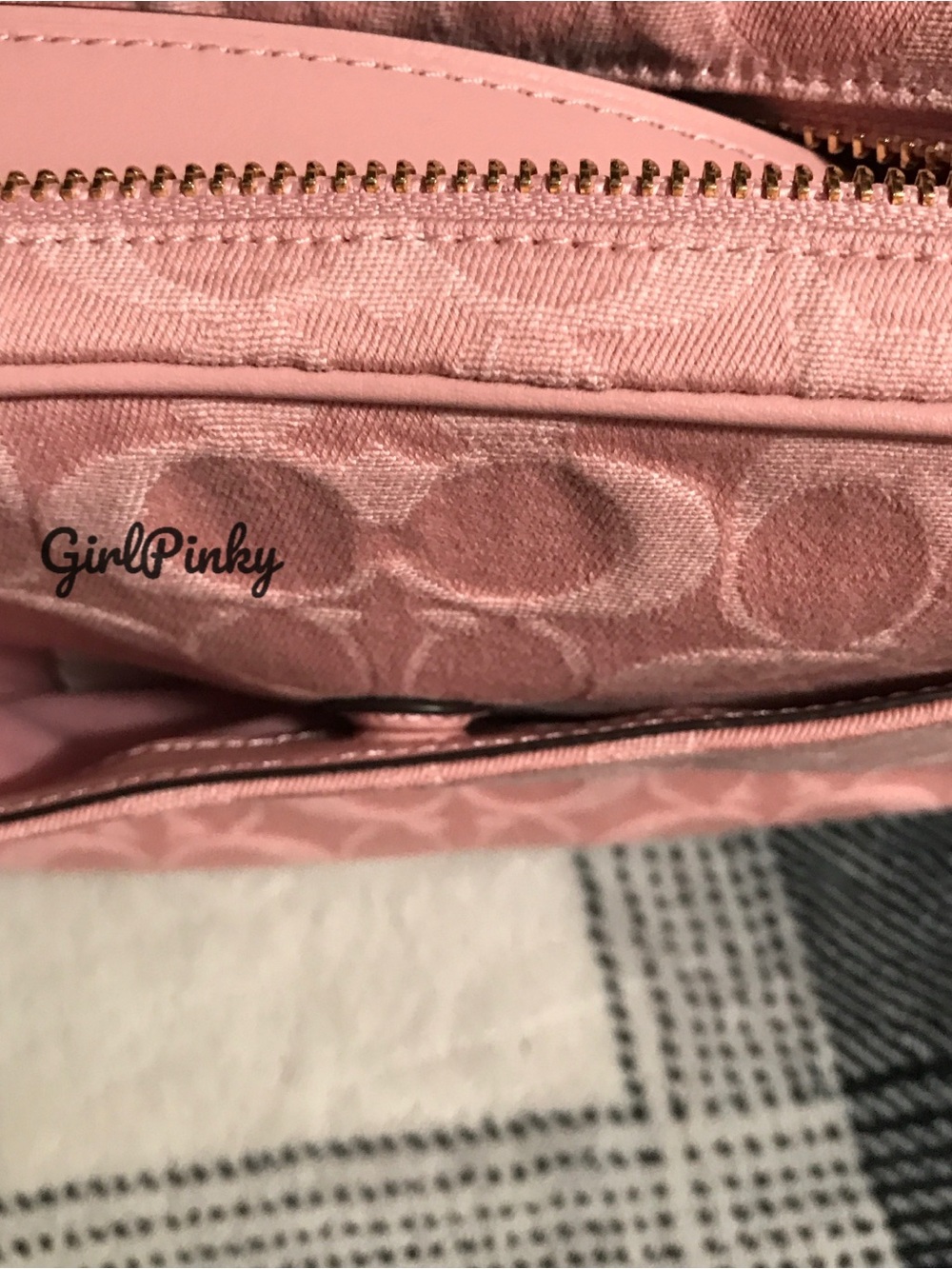 COACH CAREY CROSSBODY BAG (CER69) IN PINK DENIM NEW RELEASE!! - Picture 5 of 9